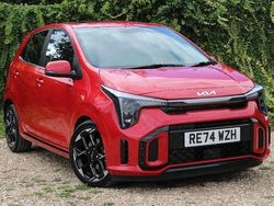 Red Used 2024 Kia Picanto GT-Line S Hatchback | £17,806 (A bit pricey)