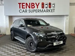 Grey Used 2020 Mercedes EQC400 AMG Line Premium SUV | £21,295 (Fair price)