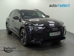 Black Used 2021 Audi e-tron Black Edition SUV | £30,193 (Fair price)