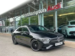 Black Used 2023 Mercedes CLA200 AMG Line Premium Plus Coupe | £32,990 (A bit pricey)