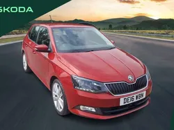Red Used 2016 Skoda Fabia SE L Hatchback | £7,490 (Fair price)