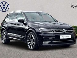 Black Used 2017 VW Tiguan R-line SUV | £15,782 (Fair price)