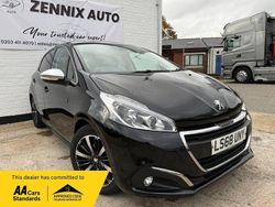 Black Used 2018 Peugeot 208 S Hatchback | £6,595 (Fair price)