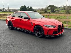 Red Used 2021 BMW M3 Competition Edition Sedan | £52,945 (A bit pricey)