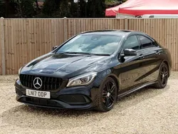 Black Used 2017 Mercedes CLA200 AMG line Sedan | £14,700 (Fair price)