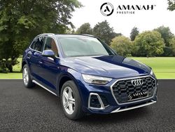 Blue Used 2021 Audi Q5 S-Line SUV | £28,990 (A bit pricey)