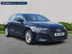 Black Used 2022 Audi A3 Advanced Hatchback | £16,385 (Good price)