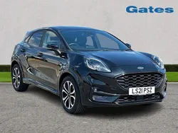 Black Used 2021 Ford Puma ST-Line Hatchback | £14,299 (Fair price)
