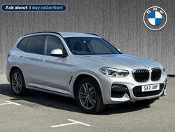 Silver Used 2021 BMW X3 M Sport SUV | £29,699 (Super price)