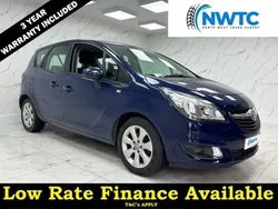 Blue Used 2017 Vauxhall Meriva MPV | £3,695 (Good price)