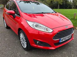 Red Used 2013 Ford Fiesta Titanium Hatchback | £4,295 (Fair price)