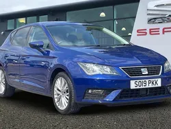 Blue Used 2019 Seat Leon SE Dynamic Hatchback | £11,949 (Fair price)