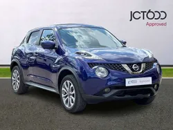 Blue Used 2019 Nissan Juke Tekna SUV | £10,000 (Fair price)