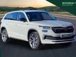 Meteor grey Used 2024 Skoda Kodiaq SportLine SUV | £31,587 (Fair price)