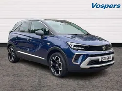 Blue Used 2022 Vauxhall Crossland Ultimate SUV | £13,990 (Fair price)