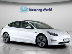 White Used 2021 Tesla Model 3 Long Range AWD Sedan | £19,200 (Fair price)