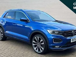 Blue Used 2021 VW T-Roc R-line SUV | £20,595 (Fair price)