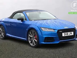 Blue Used 2018 Audi TT Roadster Black Edition Cabriolet | £23,899 (Expensive)