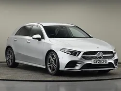 Silver Used 2021 Mercedes A180 Executive Hatchback | £17,750 (Fair price)
