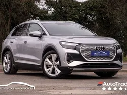 Silver Used 2021 Audi Q4 e-tron S-Line SUV | £29,639 (Fair price)