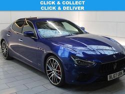 Blue Used 2017 Maserati Ghibli Sedan | £14,350 (Fair price)