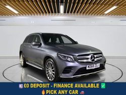Grey Used 2018 Mercedes GLC250 AMG line SUV | £20,599 (Fair price)