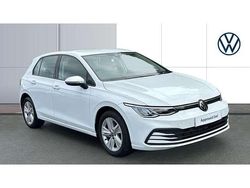 White Used 2021 VW Golf VIII Life Hatchback | £16,482 (Fair price)