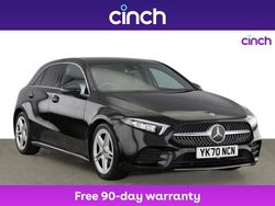 Black Used 2020 Mercedes A180 AMG line Hatchback | £16,399 (Fair price)