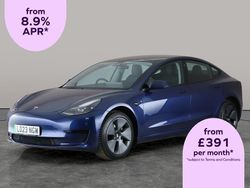 Blue Used 2023 Tesla Model 3 RWD Sedan | £22,058 (Fair price)