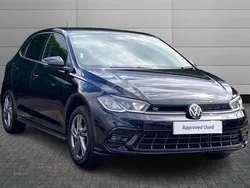 Black Used 2023 VW Polo R-line Hatchback | £16,850 (Fair price)