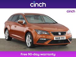 Orange Used 2018 Seat Leon FR Estate | £14,299 (Fair price)