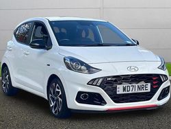 White Used 2022 Hyundai i10 N Line Hatchback | £12,495 (A bit pricey)