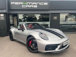 Silver Used 2023 Porsche 911 Carrera 4 GTS Cabriolet | £119,990 (Expensive)