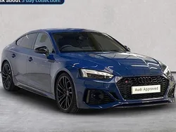 Blue Used 2023 Audi RS5 Design Hatchback | £57,112 (Fair price)