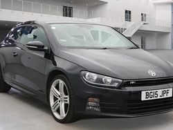 Deep black pearl Used 2015 VW Scirocco R-line Coupe | £10,875 (Fair price)