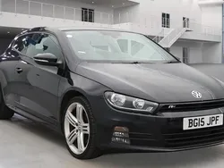 Deep black pearl Used 2015 VW Scirocco R-line Coupe | £10,875 (Fair price)