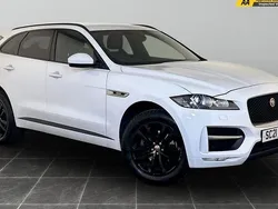White Used 2020 Jaguar F-Pace R-Sport SUV | £18,995 (Fair price)