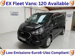 Black Used 2023 Ford Transit Custom Limited | £20,999 (Fair price)