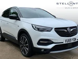 White Used 2020 Vauxhall Grandland X Ultimate SUV | £16,477 (Fair price)