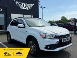 White Used 2017 Mitsubishi ASX SUV | £11,979 (A bit pricey)