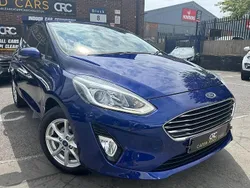 Blue Used 2018 Ford Fiesta Zetec Hatchback | £5,450 (Fair price)