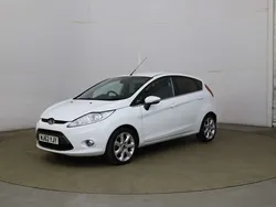 White Used 2012 Ford Fiesta Zetec Hatchback | £4,290 (Fair price)