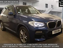 Blue Used 2019 BMW X3 M Sport SUV | £22,970 (Good price)