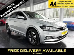 Silver Used 2021 VW Polo Match Hatchback | £13,995 (Fair price)