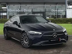 Black Used 2025 Mercedes CLE300 AMG Line Premium Plus Coupe | £50,995 (Fair price)