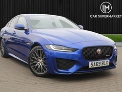 Blue Used 2019 Jaguar XE R-Dynamic Sedan | £14,985 (Fair price)