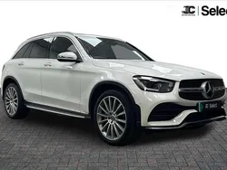 White Used 2020 Mercedes GLC300 AMG Line Premium SUV | £27,800 (Good price)