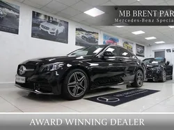 Black Used 2020 Mercedes C220 AMG Line Premium Sedan | £20,750 (Fair price)