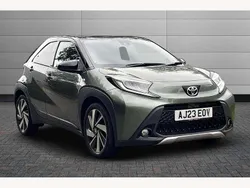 Green Used 2023 Toyota Aygo Hatchback | £15,295 (Fair price)