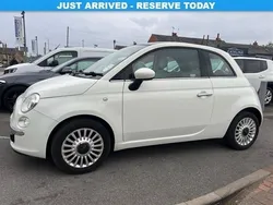 White Used 2014 Fiat 500 Lounge Hatchback | £4,300 (Fair price)